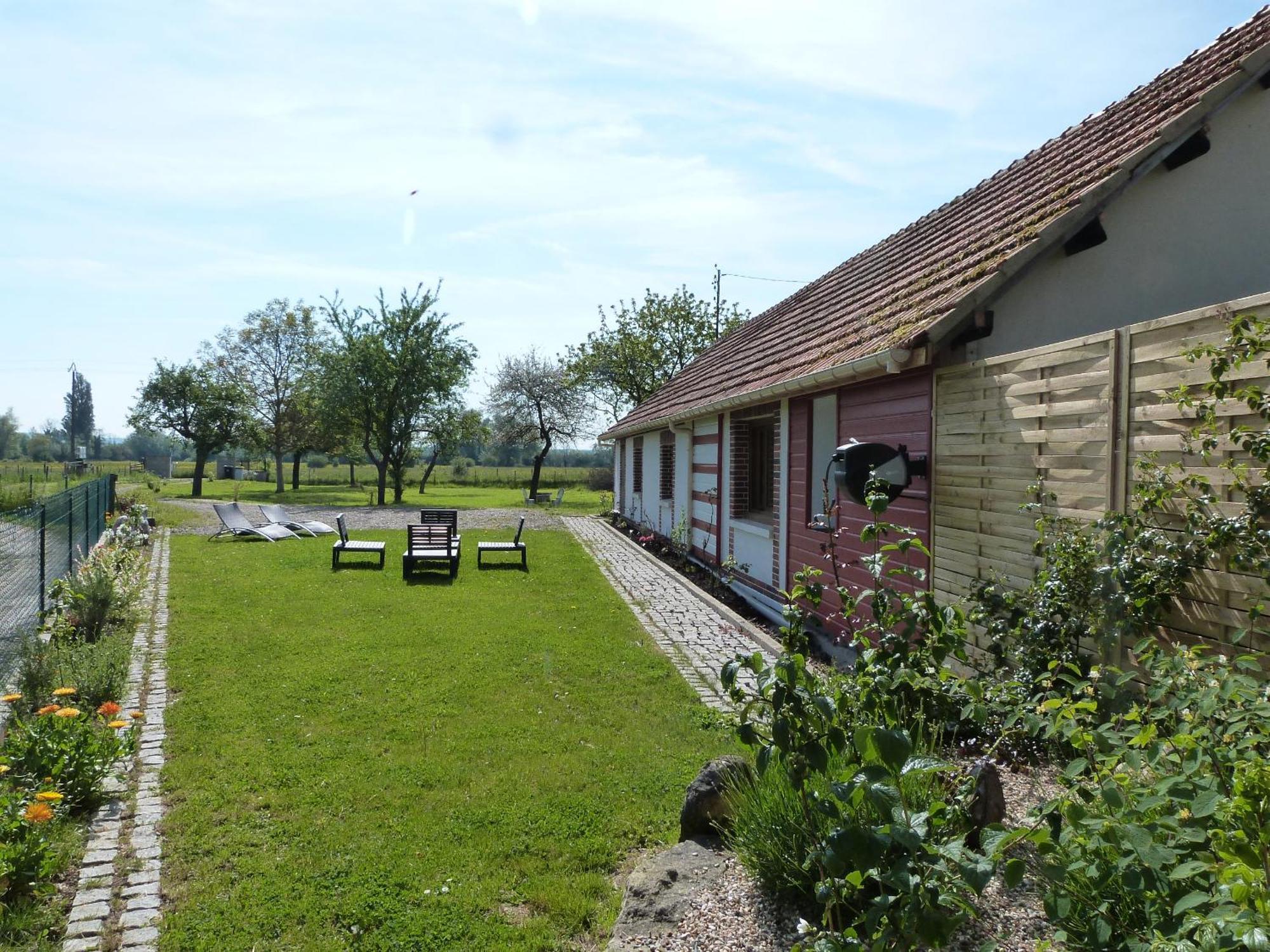 Willa La Martellerie Berville-sur-Seine Zewnętrze zdjęcie